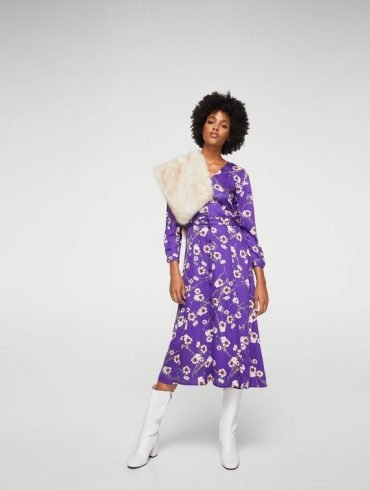 Pictured: Floral Patterned Dress from Mango